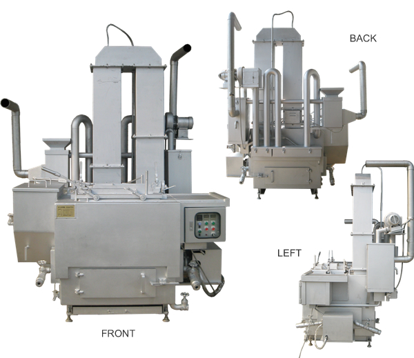 The pyrolysis gasification ashing processer YAMATEN